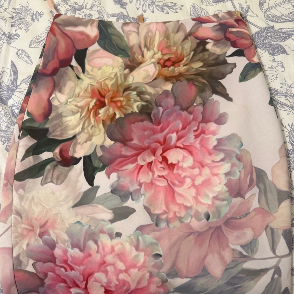 Ted Baker Melodey Painted Posie Pencil Skirt